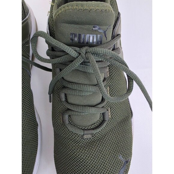 Puma Mens Electron 2.0 Sneaker Forest Green Athletic Running Shoes Size 10 - Picture 13 of 13